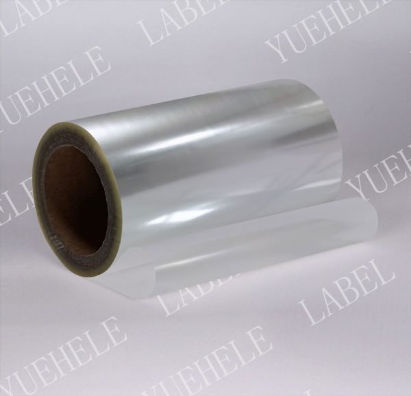 Transparent PET label roll