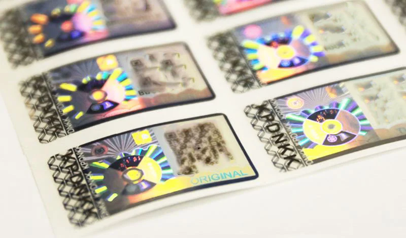 Anti-counterfeiting label