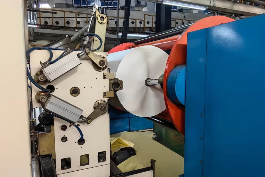 Hot melt glue laminating machine
