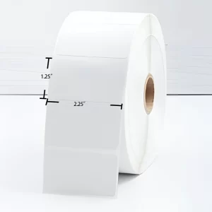 direct thermal labels 2.25 x 1.25